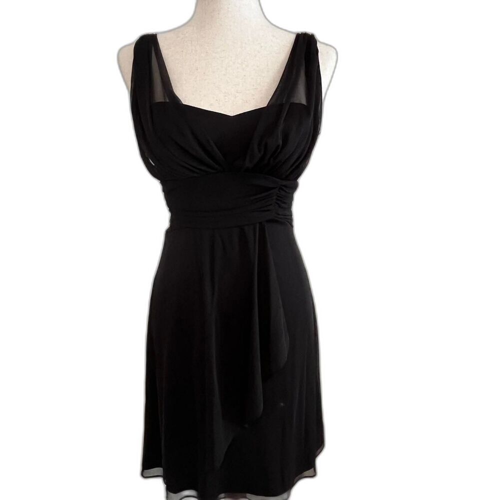 Betsy & Adam by Linda Bernell VTG Chiffon Dress